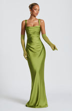 Simone Maxi Dress - Olive