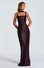 Simone Maxi Dress - Plum