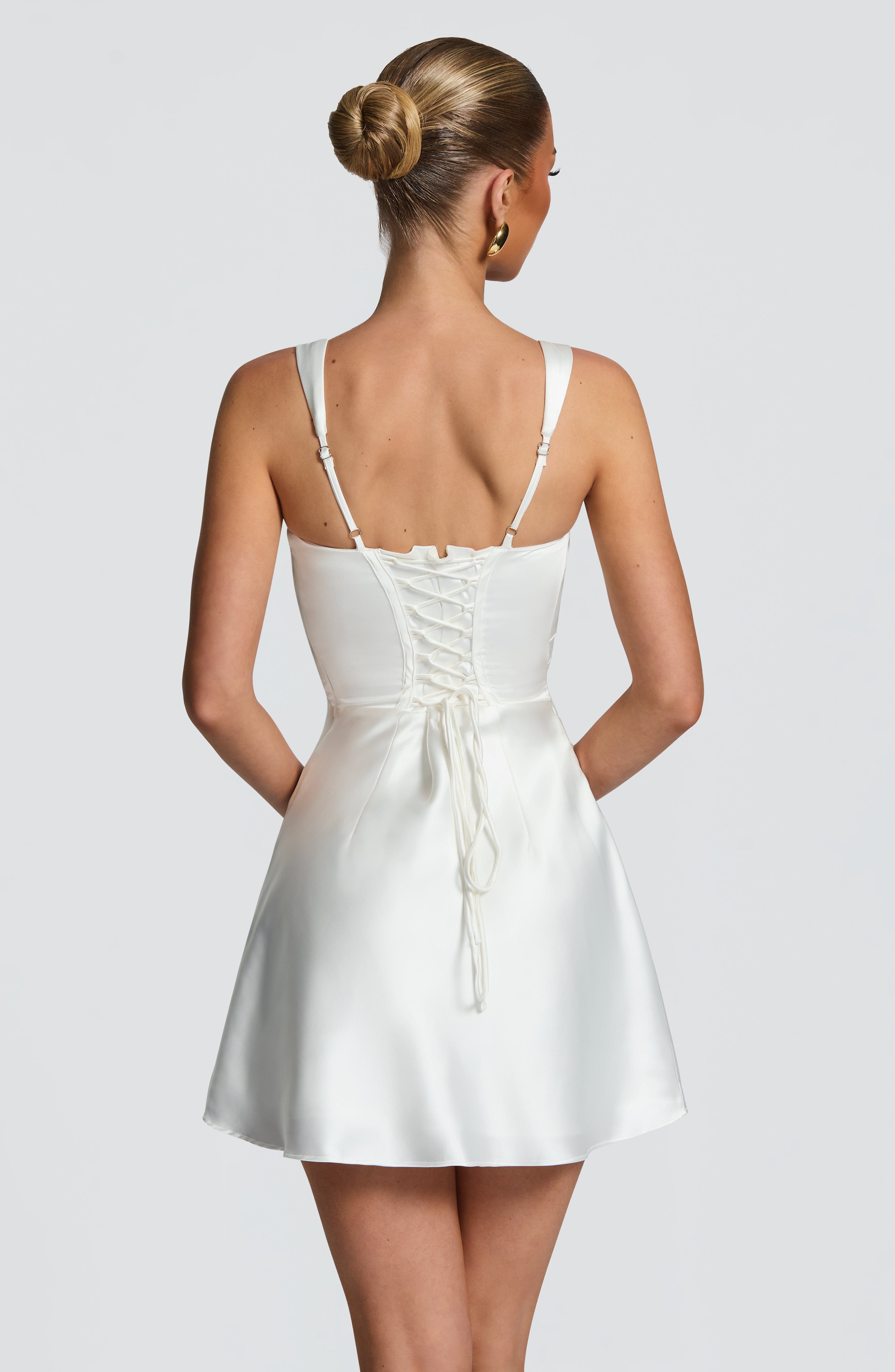Isla Mini Dress - Ivory