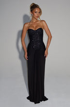Daisy Maxi Dress - Black