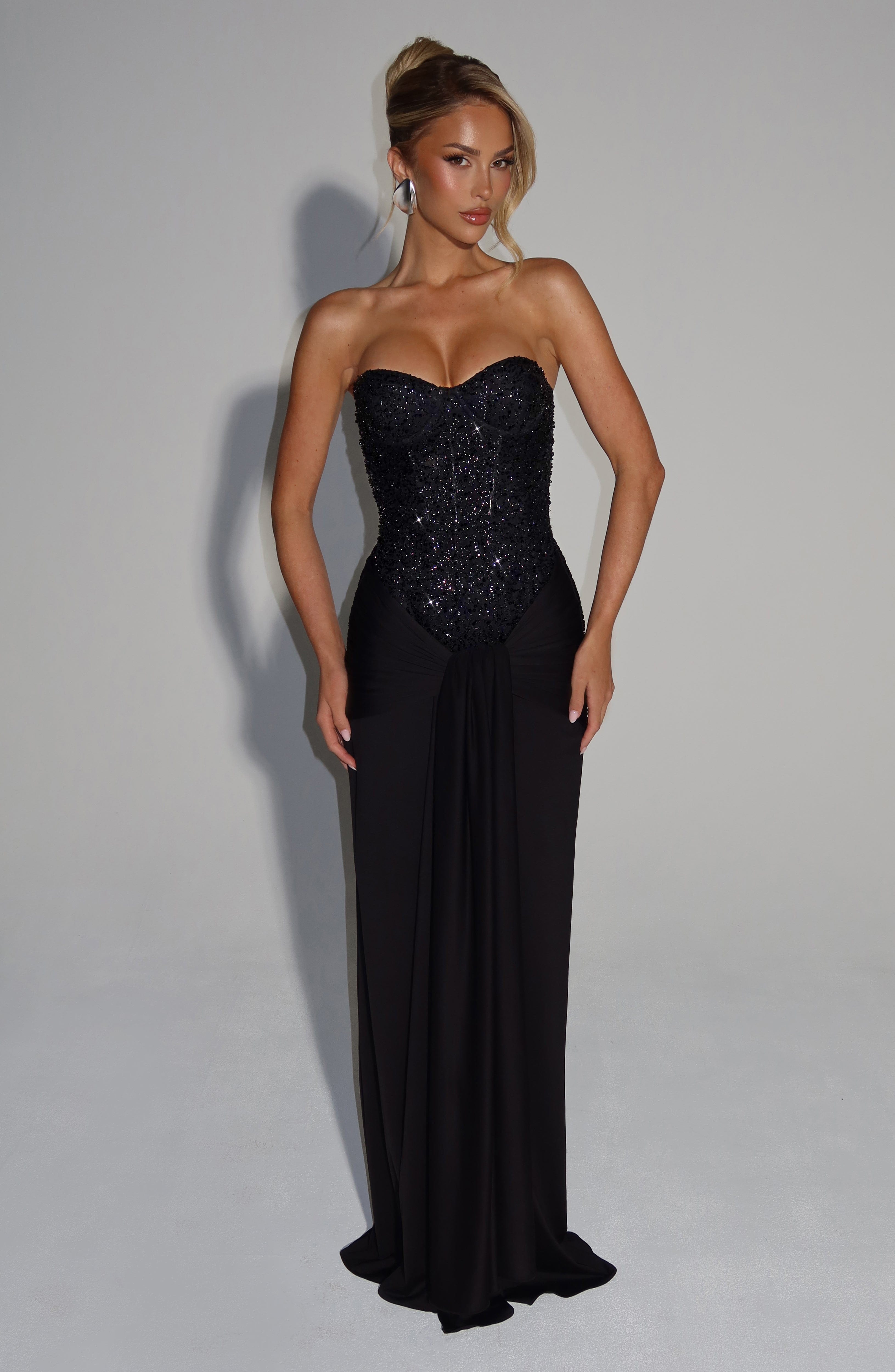 Daisy Maxi Dress - Black