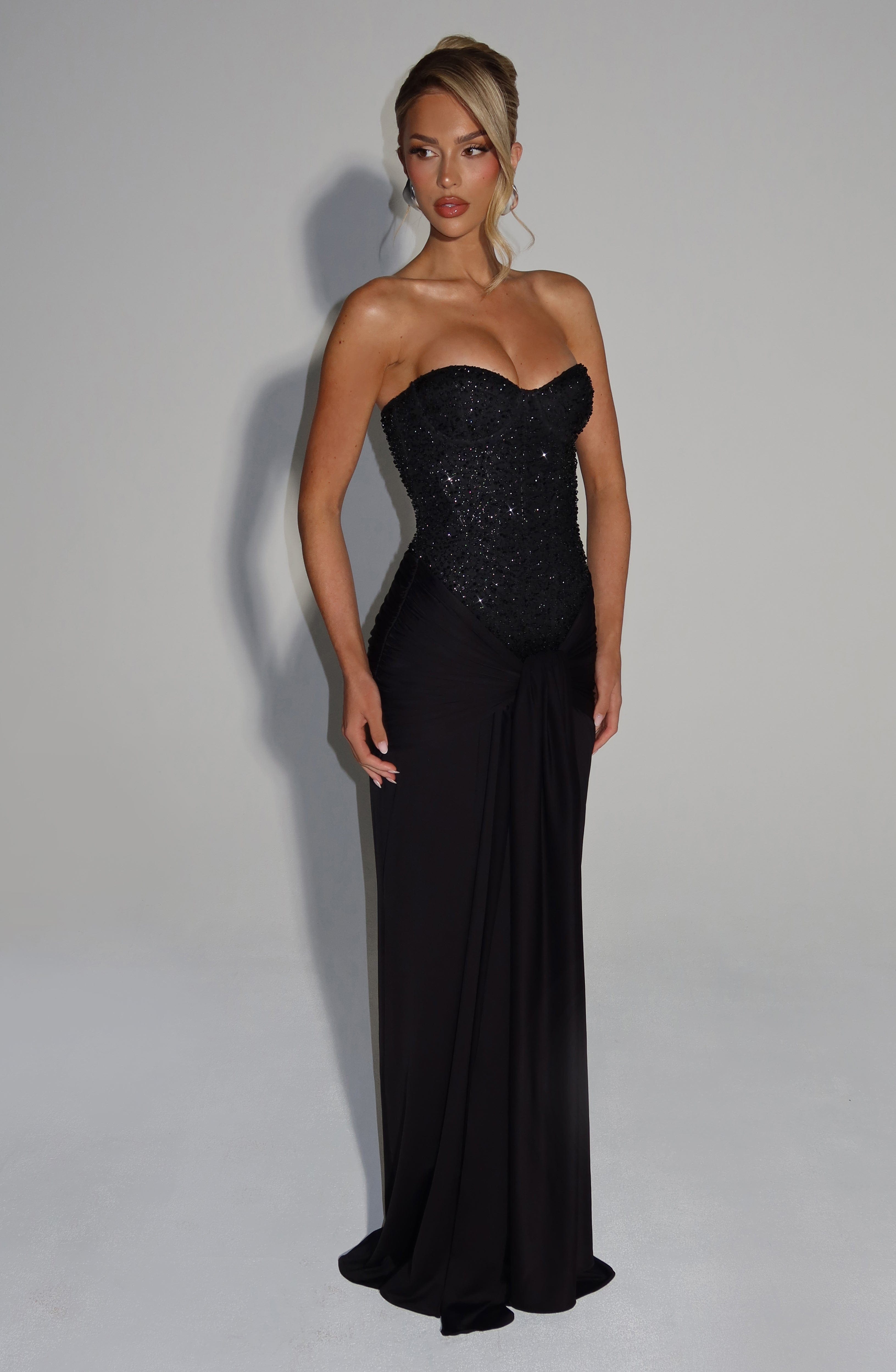 Daisy Maxi Dress - Black
