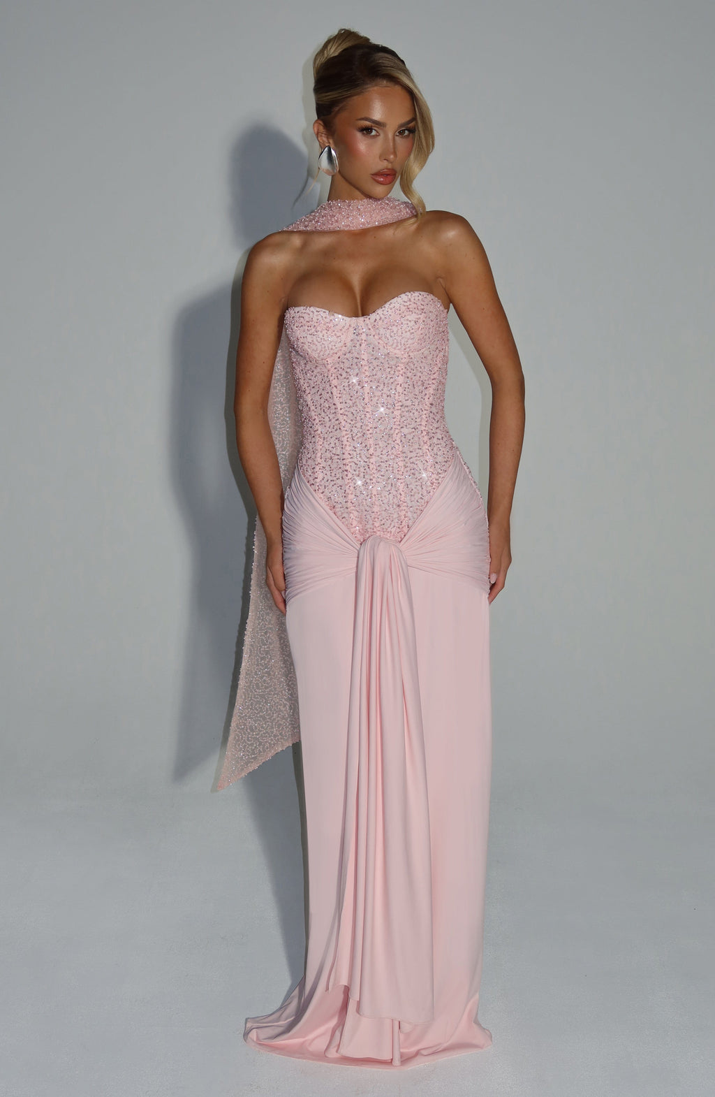 Daisy Maxi Dress - Blush