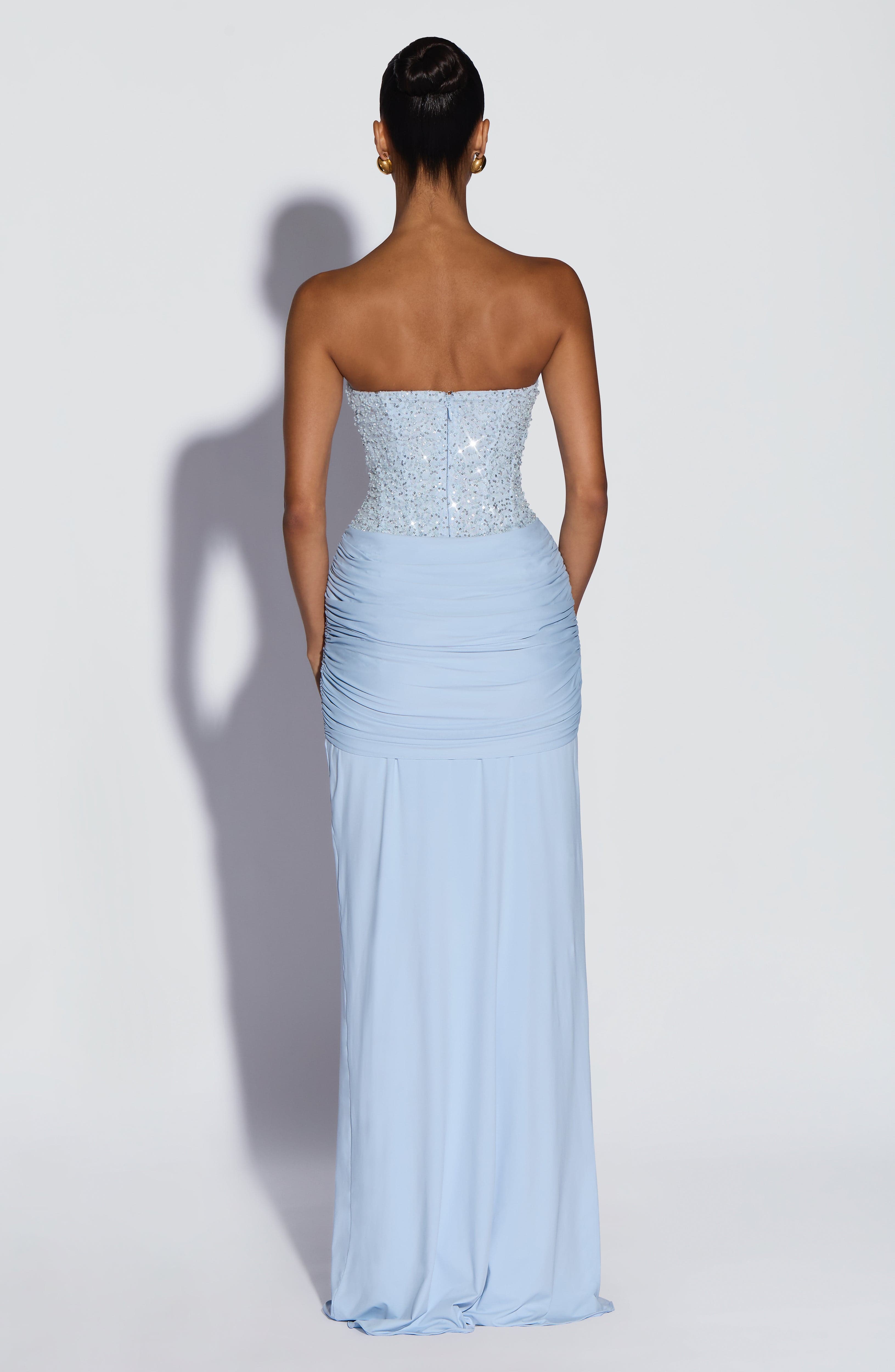 Daisy Maxi Dress - Glacier Blue