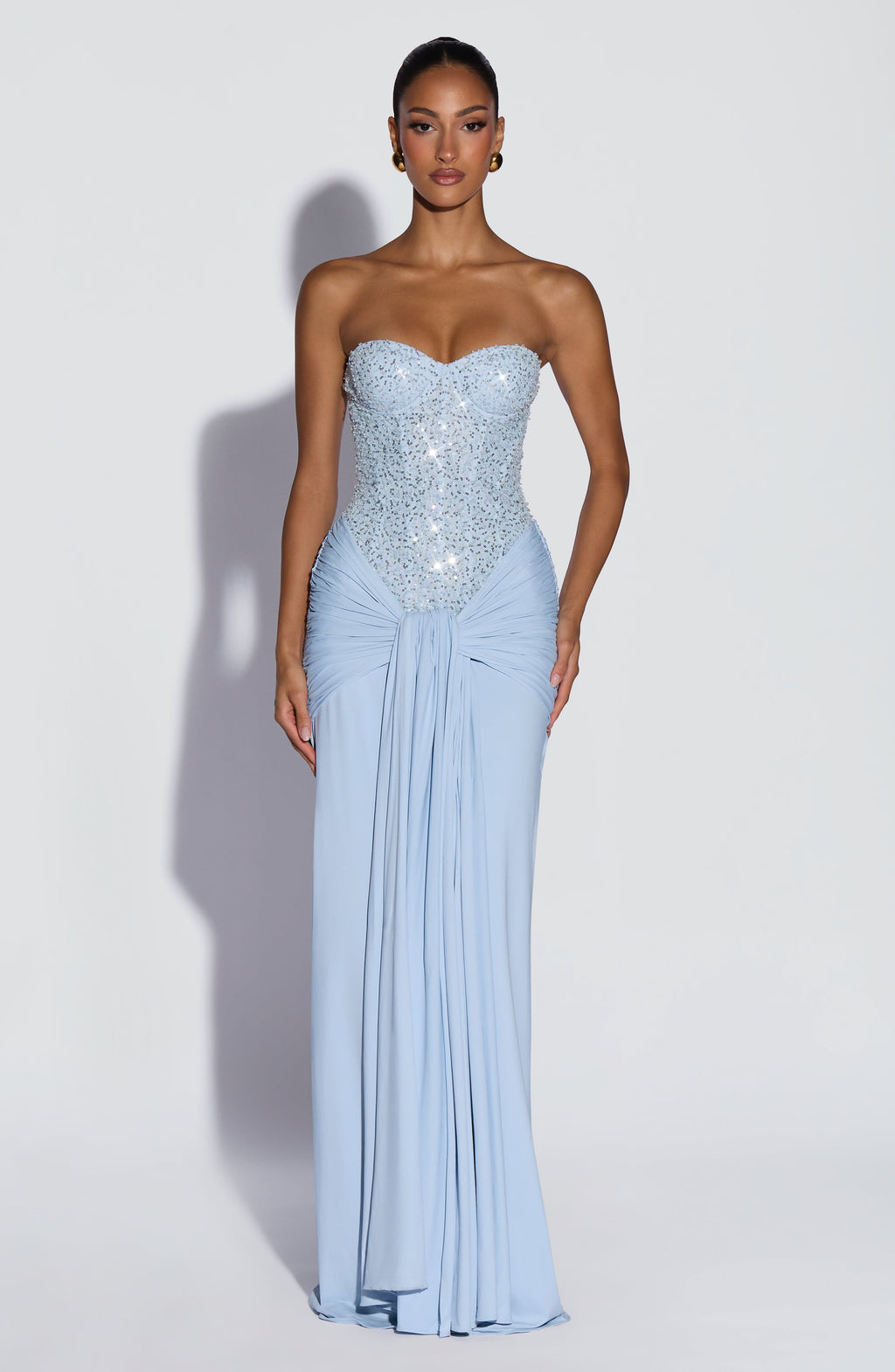 Daisy Maxi Dress - Glacier Blue