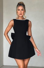 Natalie Mini Dress - Black