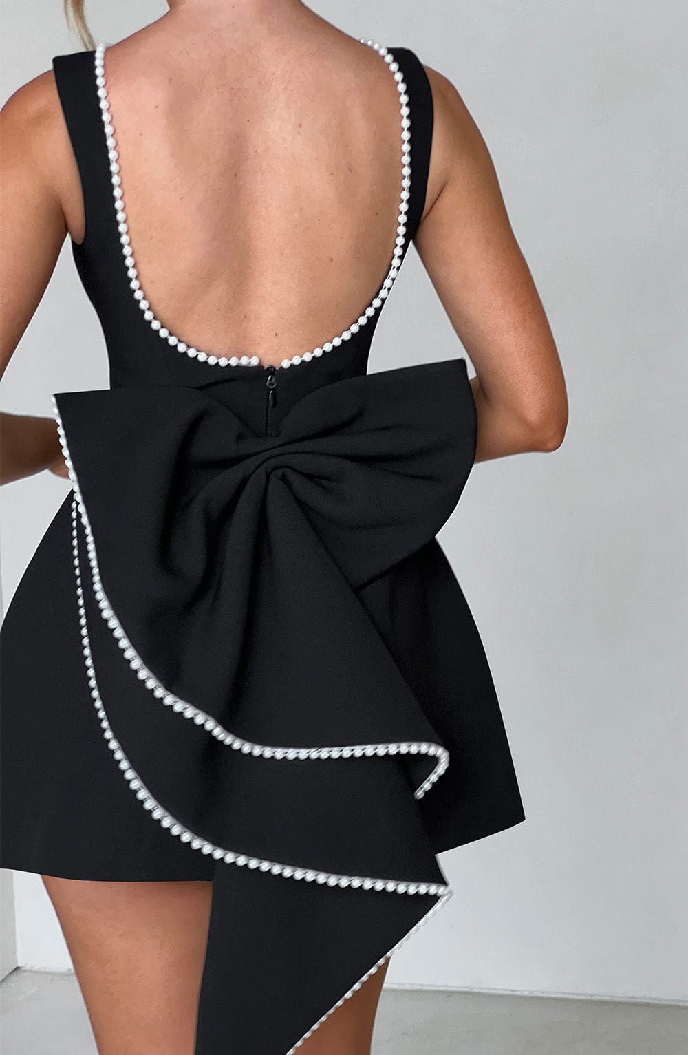 Natalie Mini Dress - Black