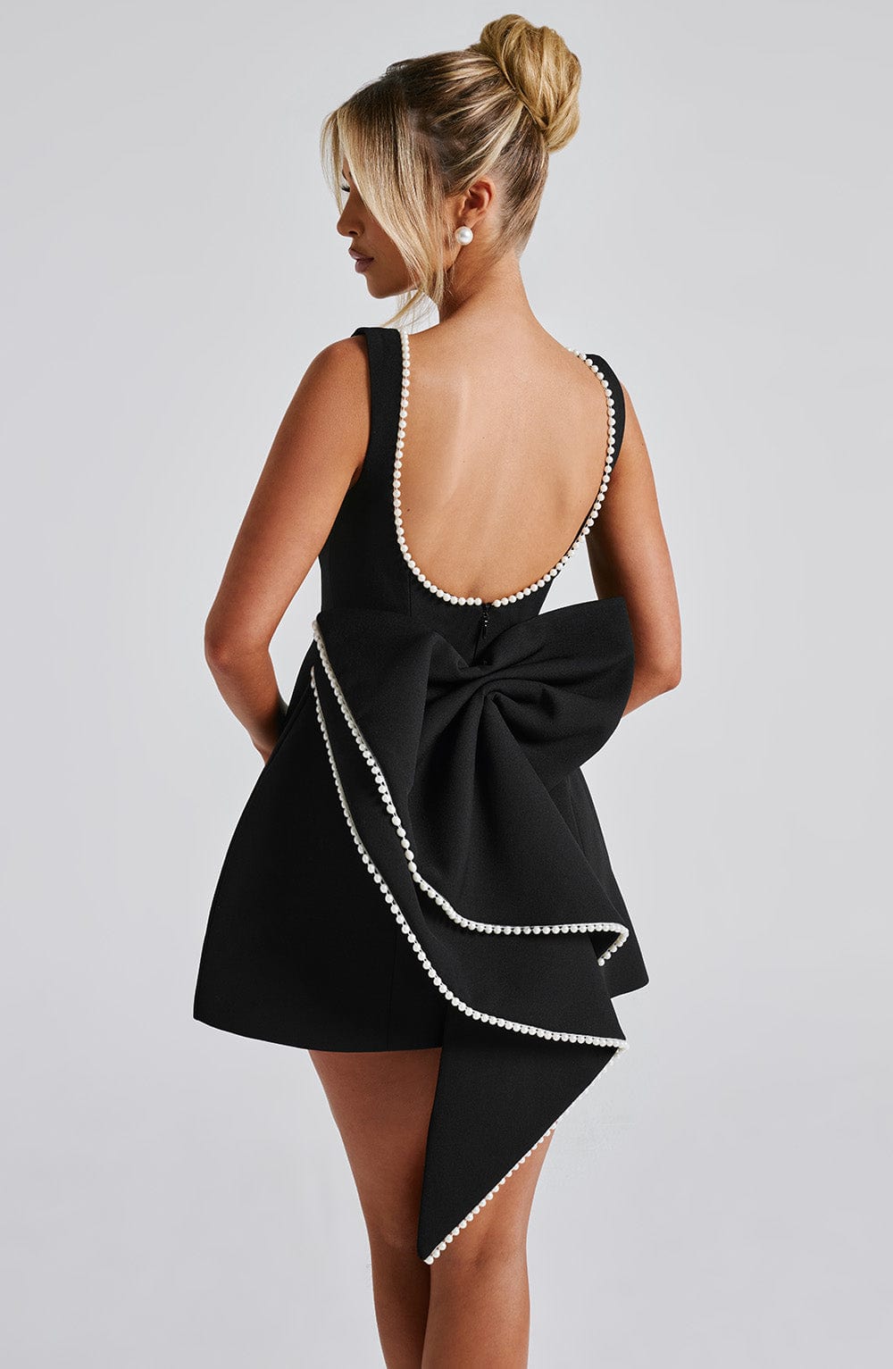 Natalie Mini Dress - Black