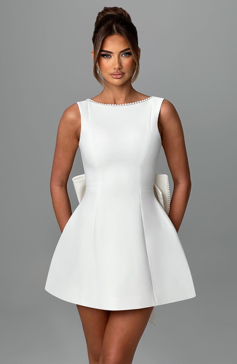 Daisy Mini Dress - Ivory