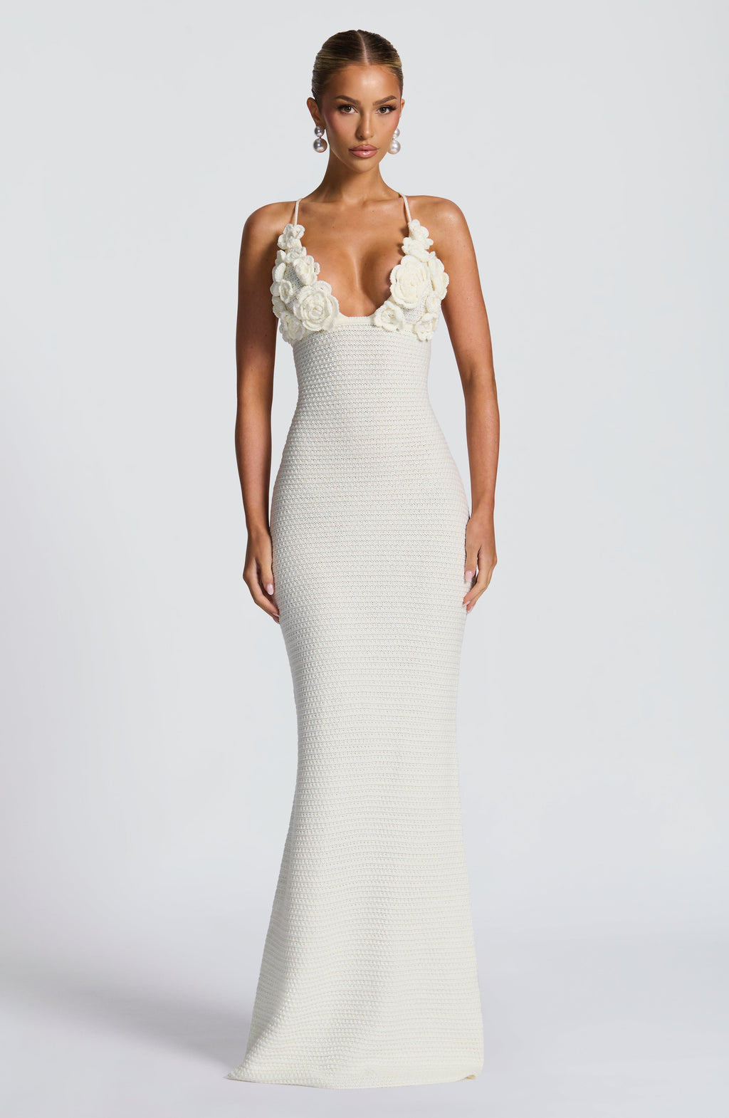 Violet Maxi Dress - Ivory