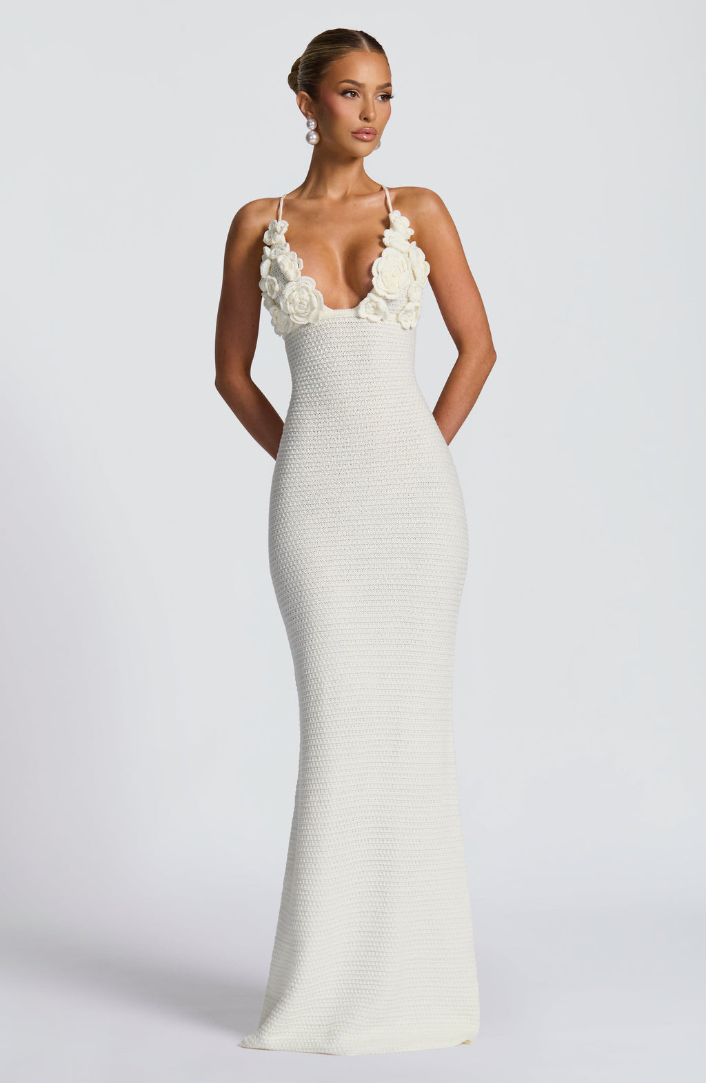 Violet Maxi Dress - Ivory