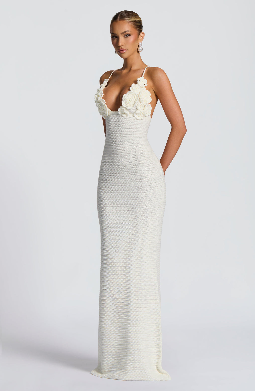 Violet Maxi Dress - Ivory