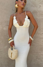 Violet Maxi Dress - Ivory