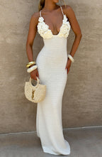 Violet Maxi Dress - Ivory