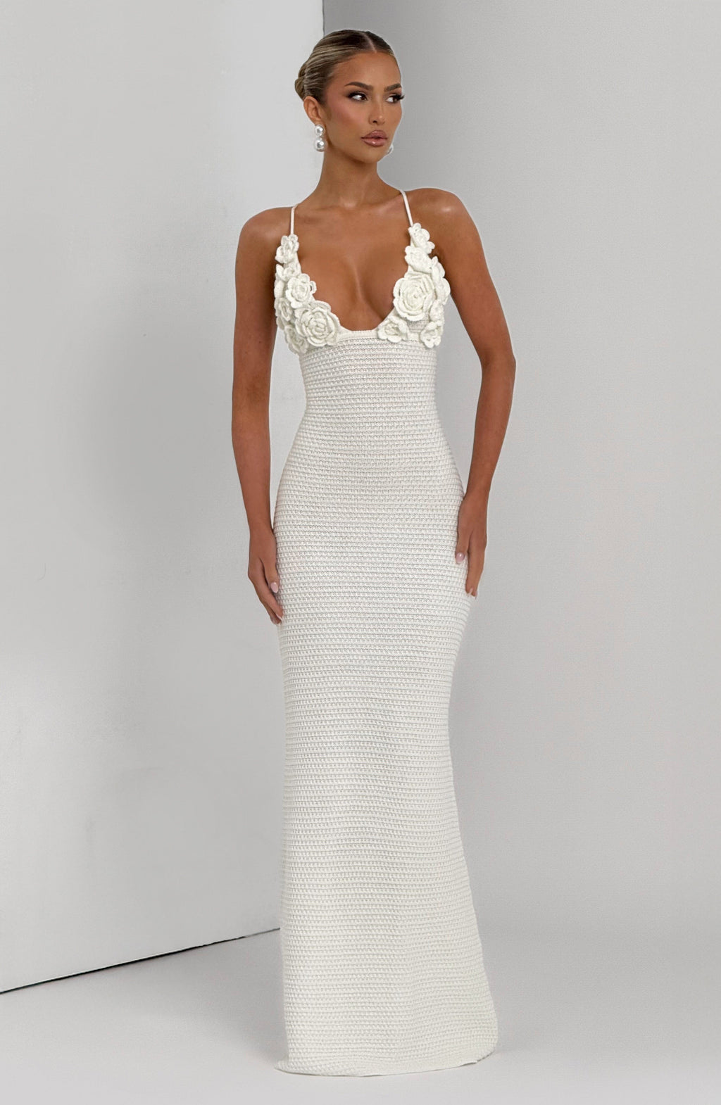 Violet Maxi Dress - Ivory