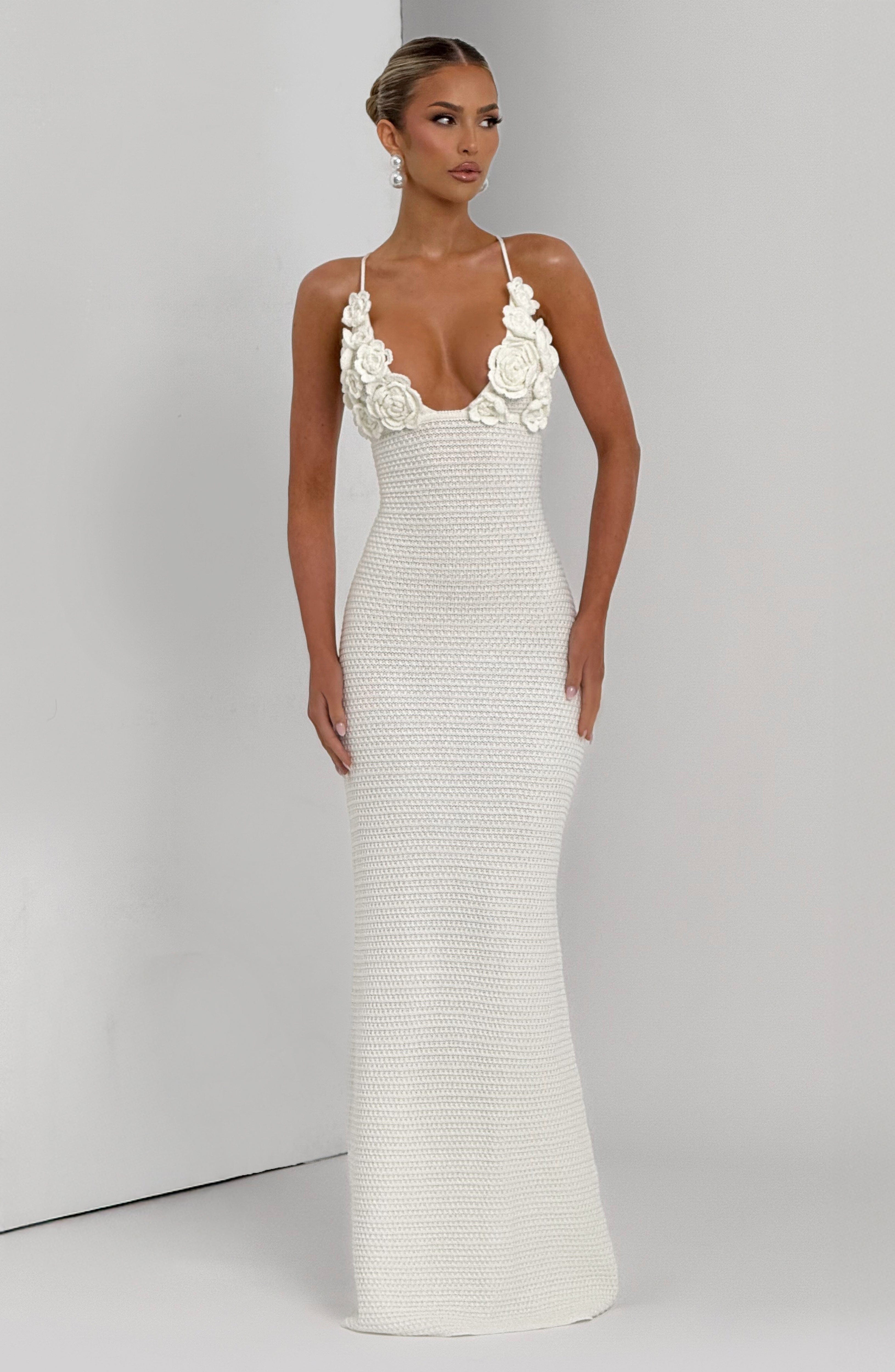 Violet Maxi Dress - Ivory