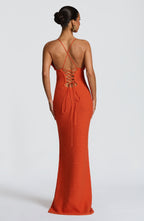 Violet Maxi Dress - Orange