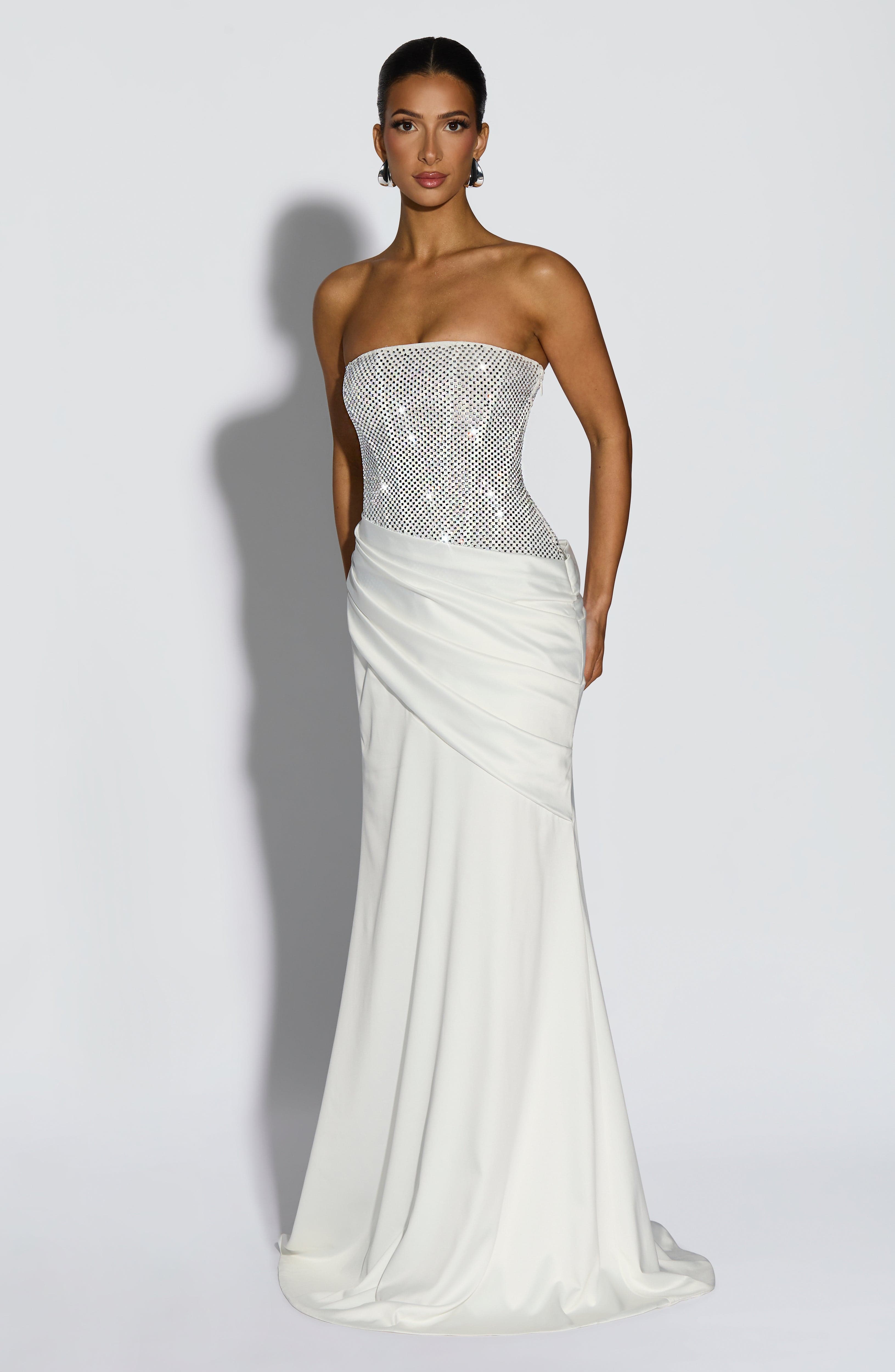 Rosie Maxi Dress - Ivory