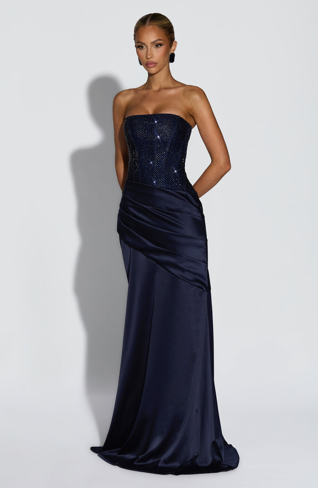 Rosie Maxi Dress - Navy