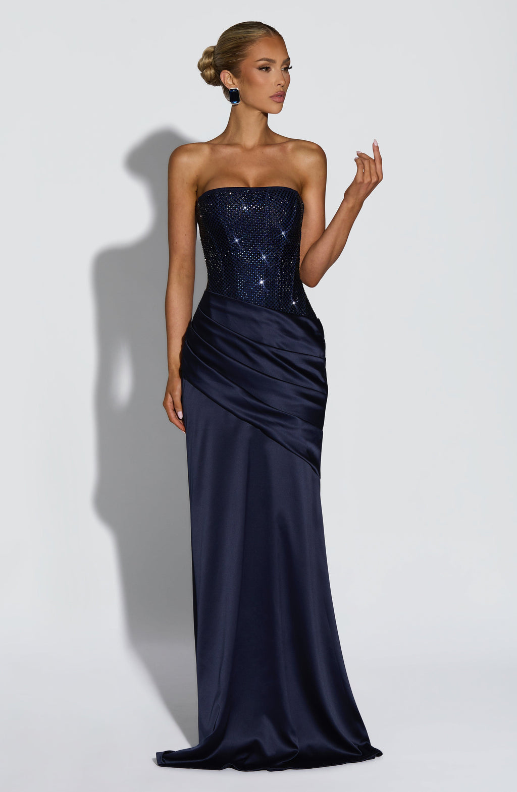 Rosie Maxi Dress - Navy