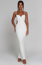 Laura Maxi Dress - White