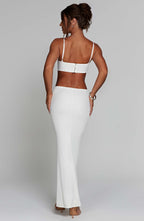 Laura Maxi Dress - White