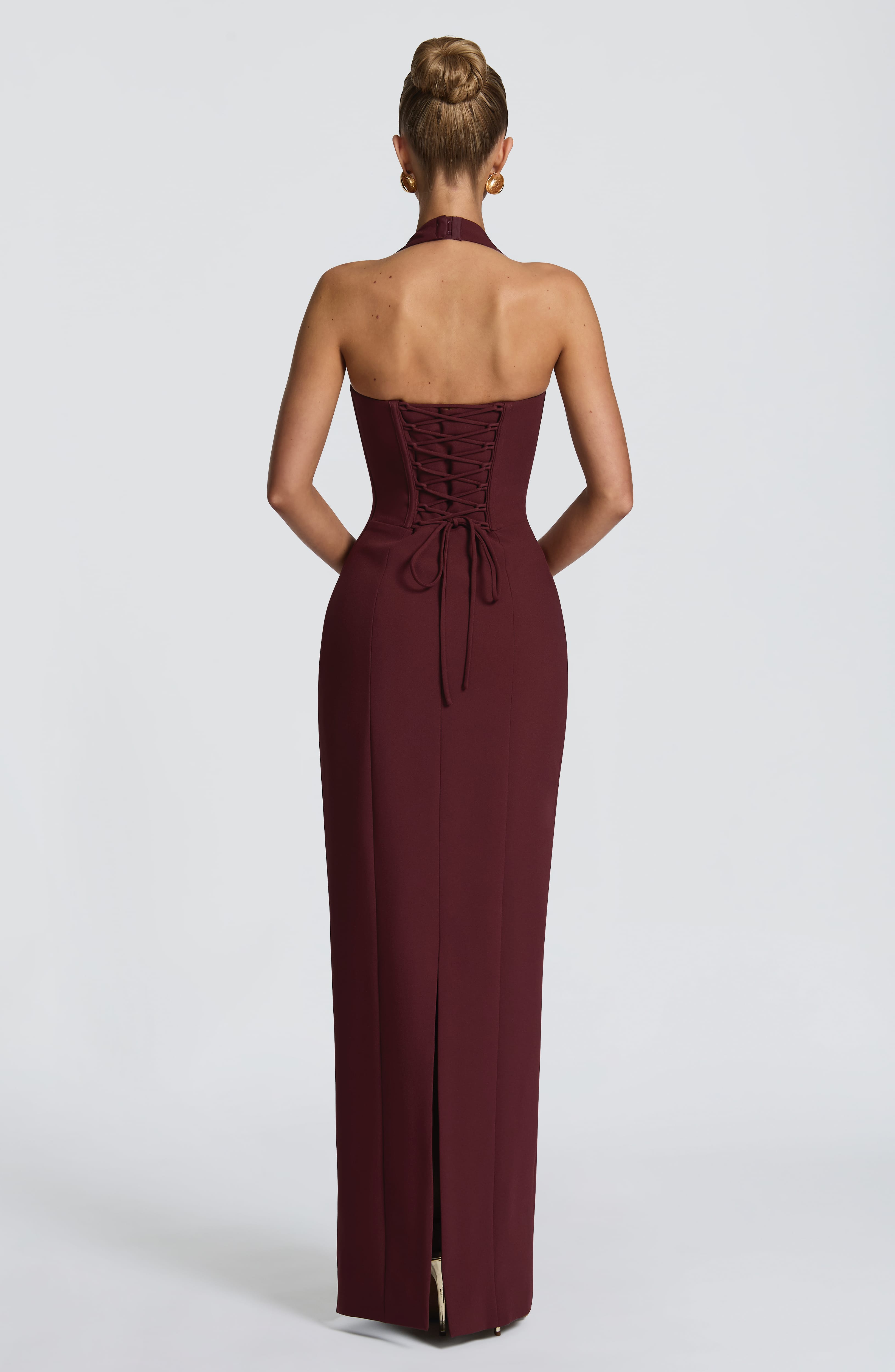 Kendall Maxi Dress - Cherry Lacquer