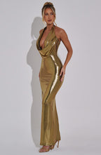 Annabelle Maxi Dress - Gold