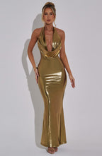 Annabelle Maxi Dress - Gold