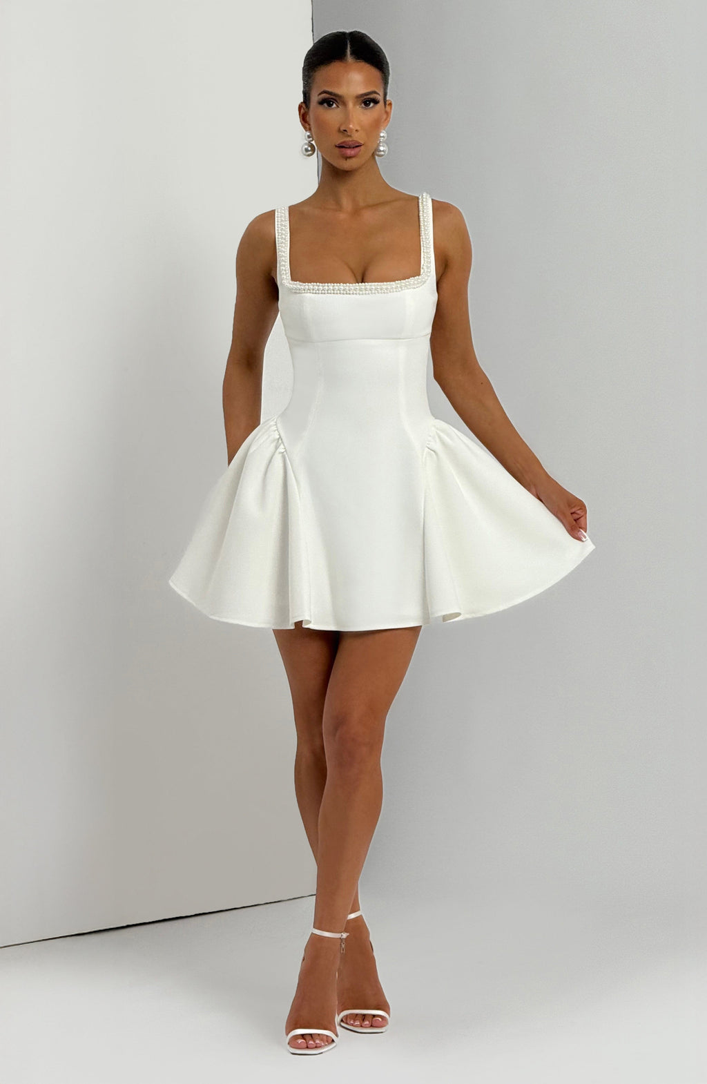 Natalie Mini Dress - Ivory
