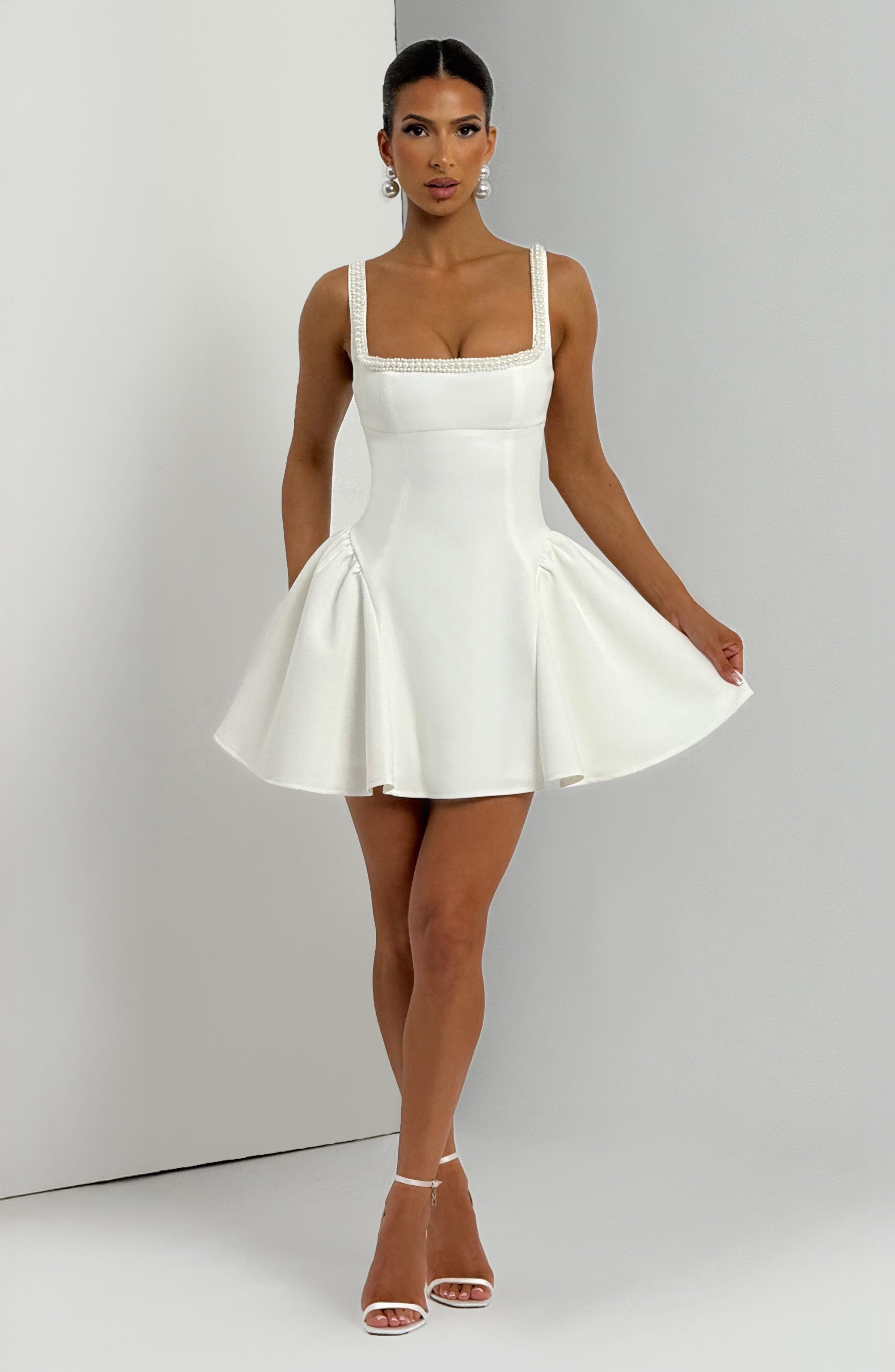 Natalie Mini Dress - Ivory