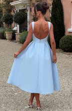 Chloe Midi Dress - Blue