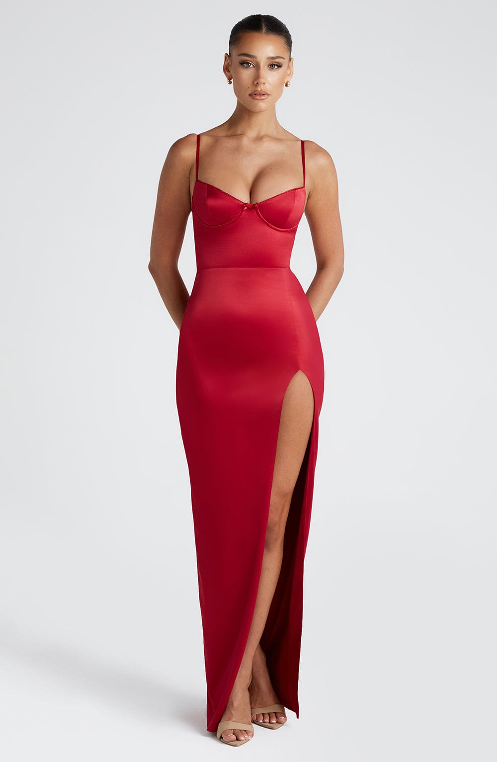 Cecilia Maxi Dress - Red