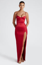 Cecilia Maxi Dress - Red