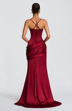 Audrey Gown - Burgundy