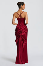 Audrey Gown - Burgundy