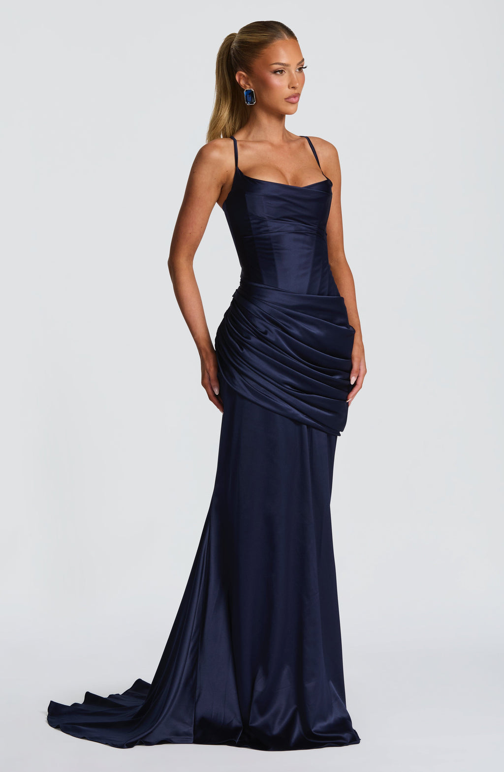 Audrey Gown - Navy