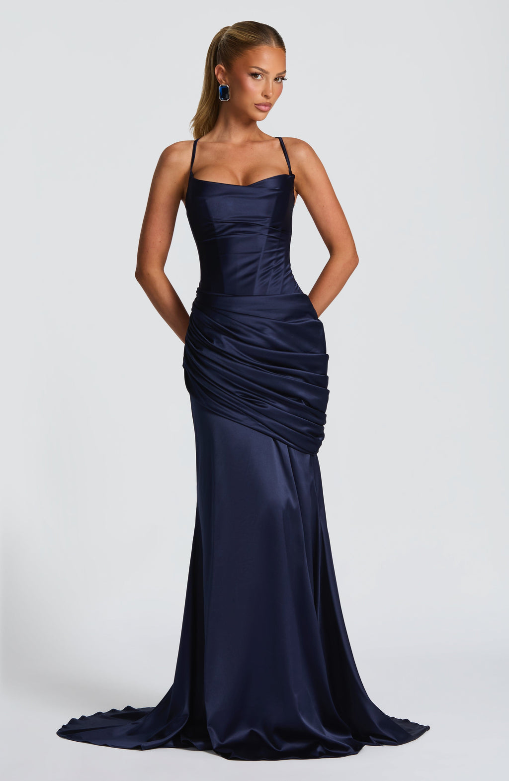 Audrey Gown - Navy