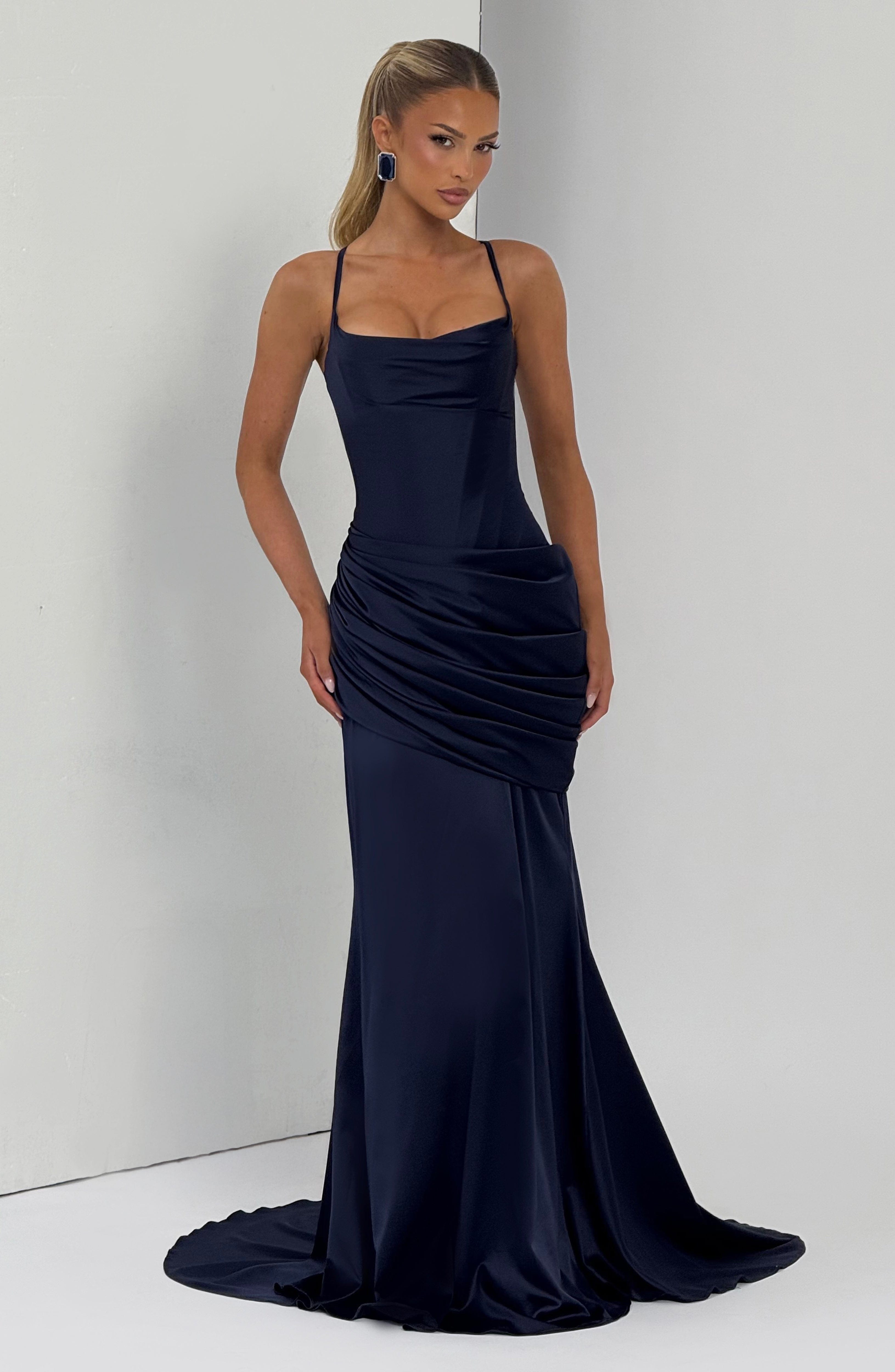 Audrey Gown - Navy