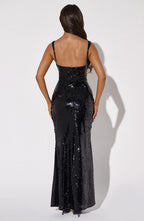 Portia Maxi Dress - Black