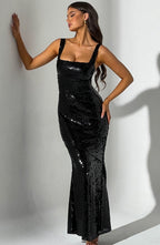 Portia Maxi Dress - Black