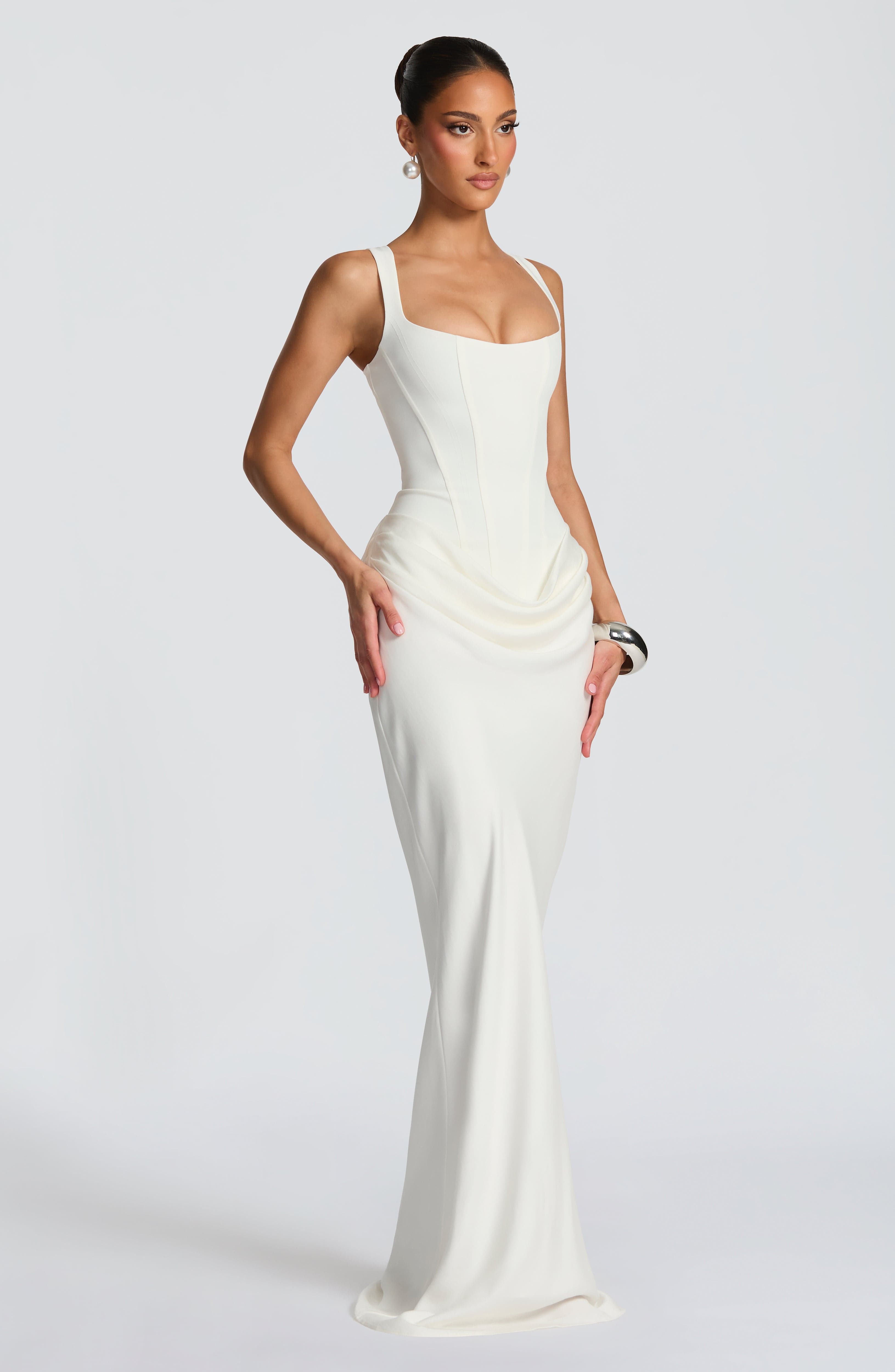 Dana Maxi Dress - Ivory