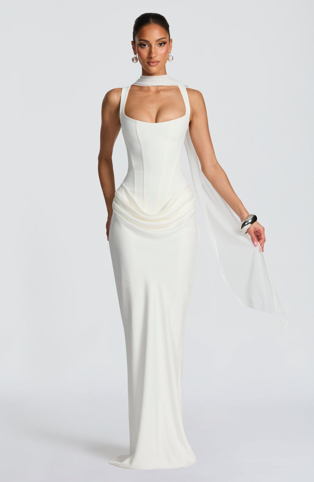 Dana Maxi Dress - Ivory
