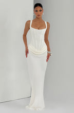 Dana Maxi Dress - Ivory