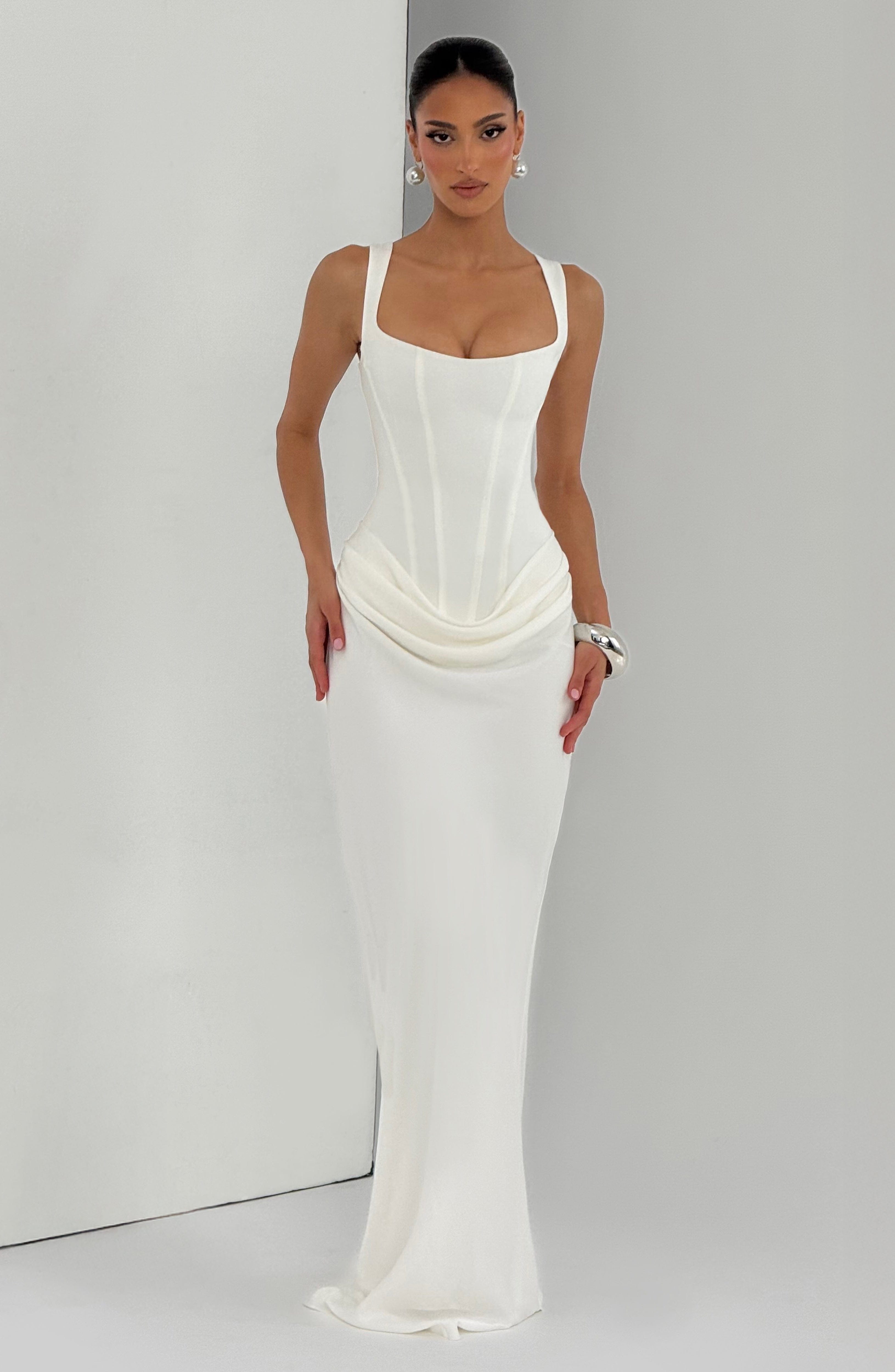 Dana Maxi Dress - Ivory
