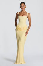 Dana Maxi Dress - Lemon
