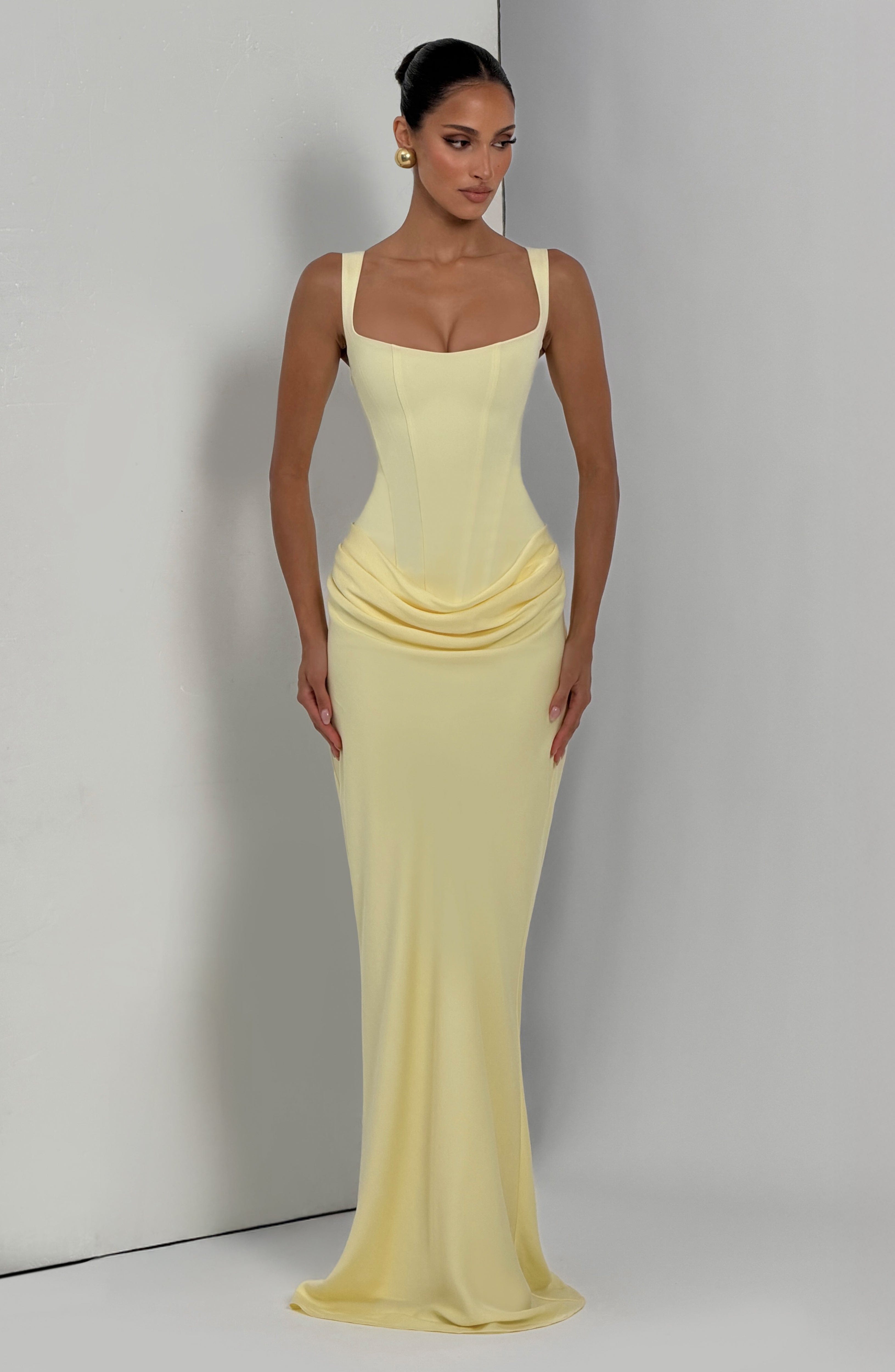 Dana Maxi Dress - Lemon