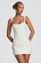 Amber Mini Dress - Ivory