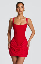 Amber Mini Dress - Red