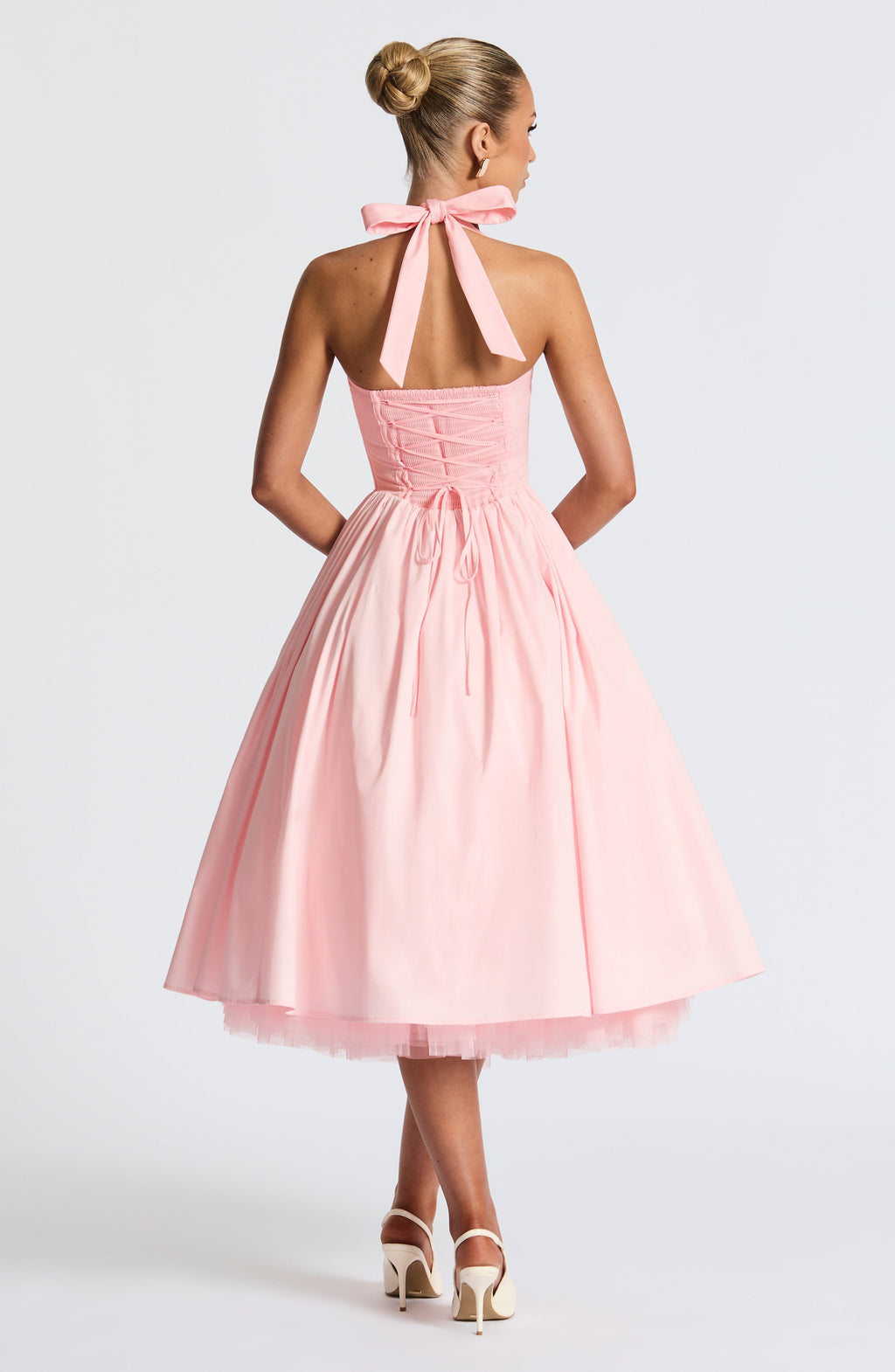 Harriet Midi Dress - Blush